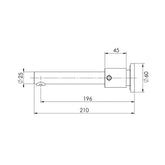 Phoenix Vivid Pin Lever Bath Set 200mm